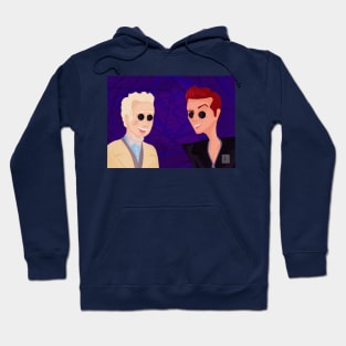 Coraline Aziraphale and Crowley Hoodie